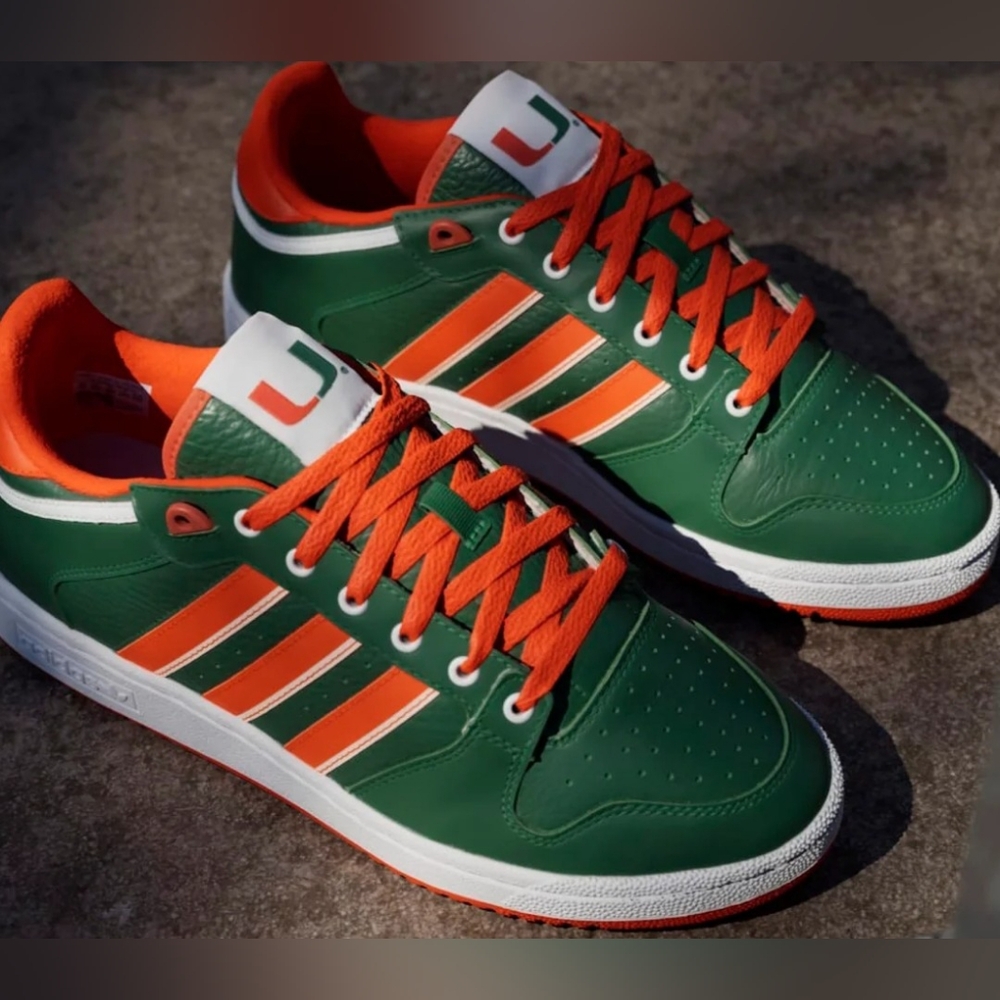 Adidas Miami Hurricanes Centennial Shoes